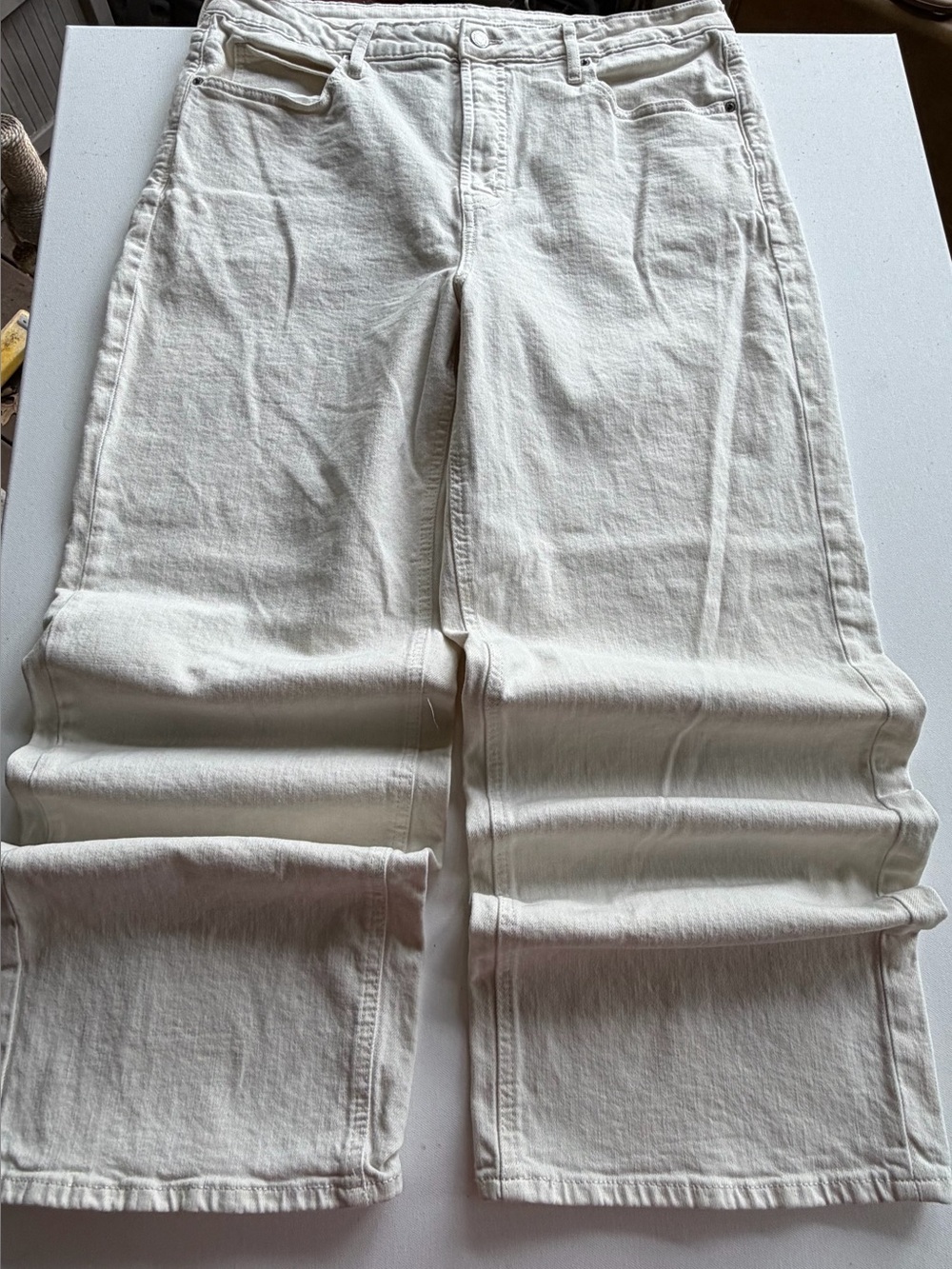 Old Navy Women’s Sky Hi Wide Leg Extra High Rise Sz 16 - Picture 8 of 10